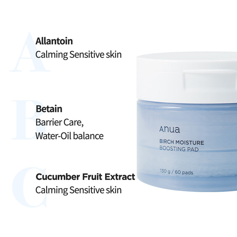 Anua Birch Moisture Boosting Pad